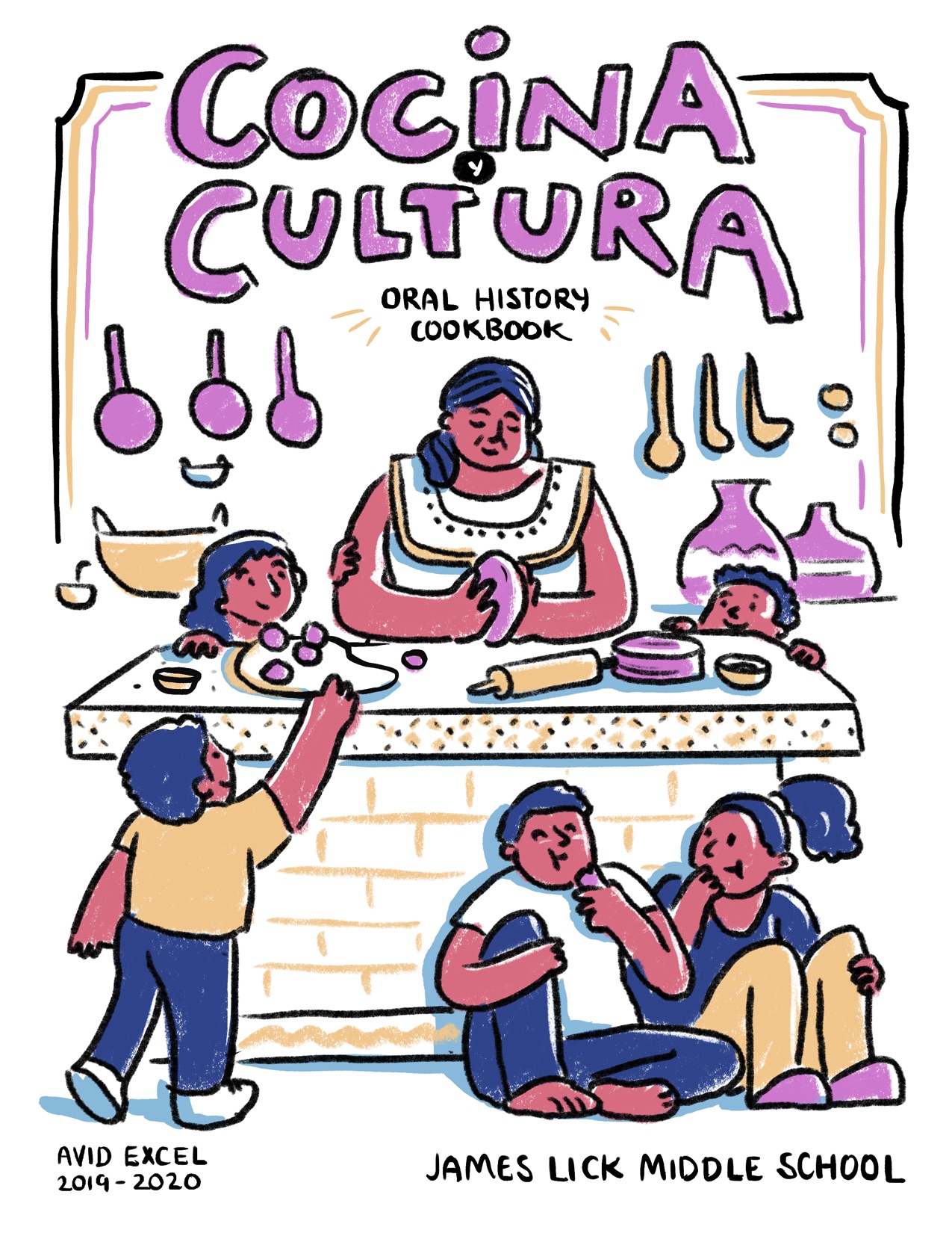COCINA Y CULTURA Oral History Cookbook Cover