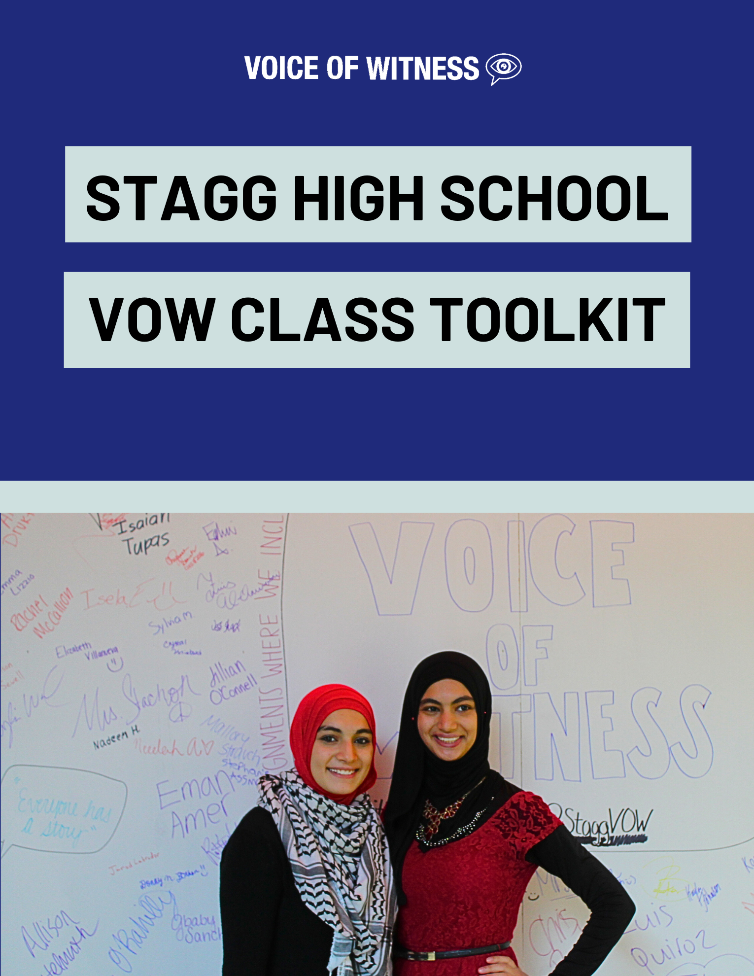 Stagg High School VOW Class Toolkit
