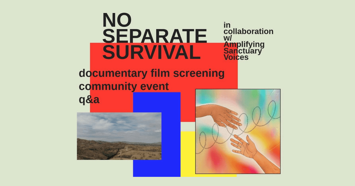 No Separate Survival: A Participatory Documentary Highlights Asylum Seeker Stories