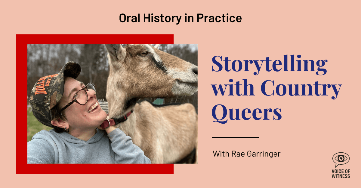 Oral History in Practice: Storytelling with Country Queers