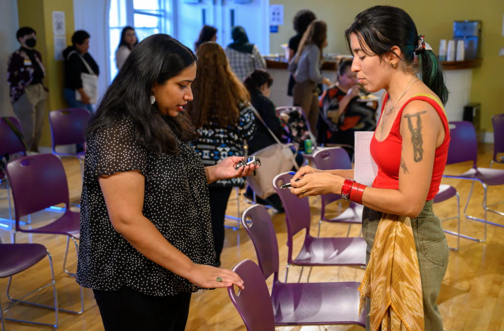 Storytelling for Immigrant Justice event at the Women's Building