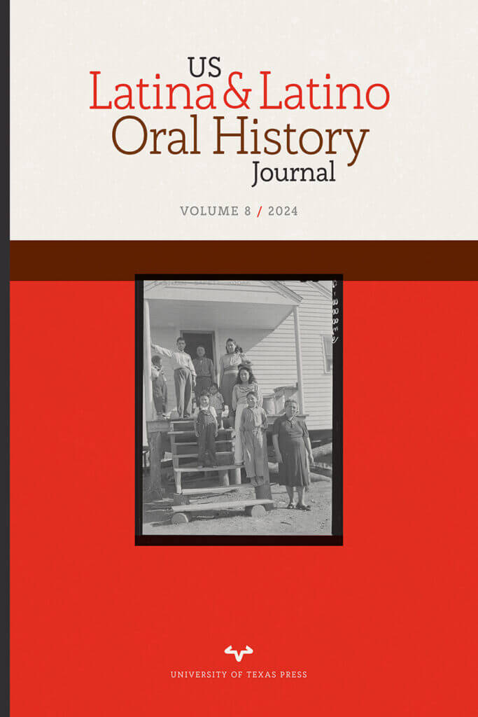 Latina and Latino Oral History Journal – cover